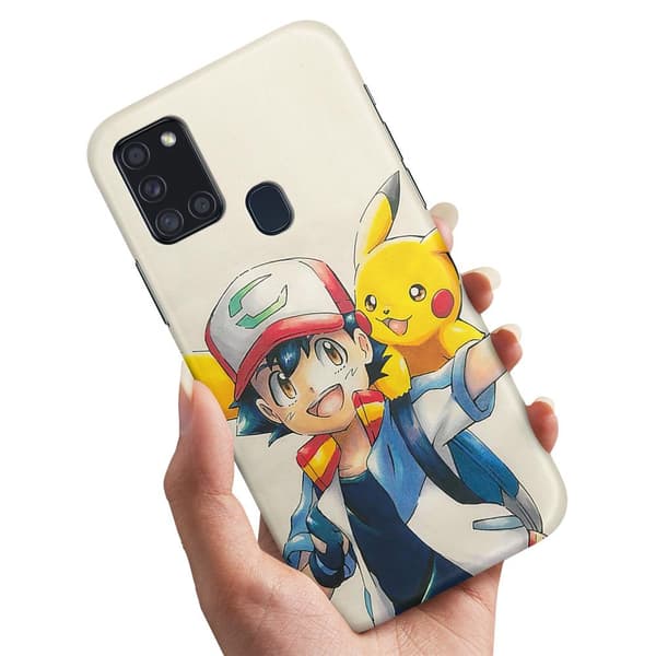 Samsung Galaxy A21s - Deksel/Mobildeksel Pokemon