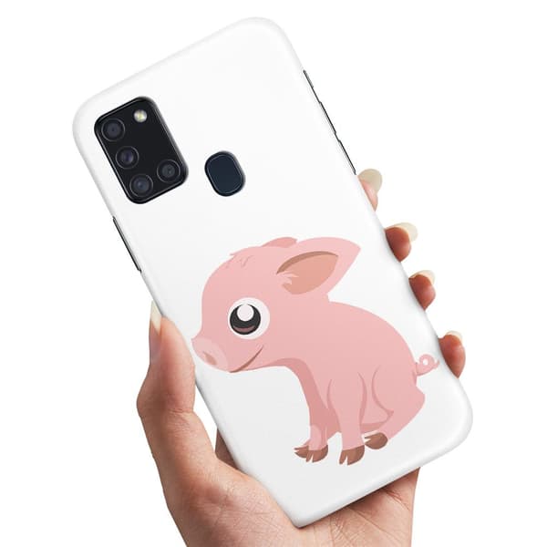 Samsung Galaxy A21s - Deksel/Mobildeksel Minigris