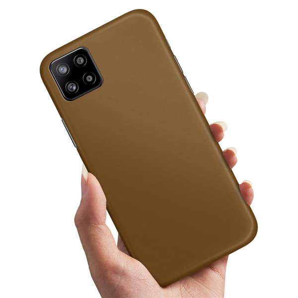 Samsung Galaxy A22 5G - Skal/Mobilskal Brun