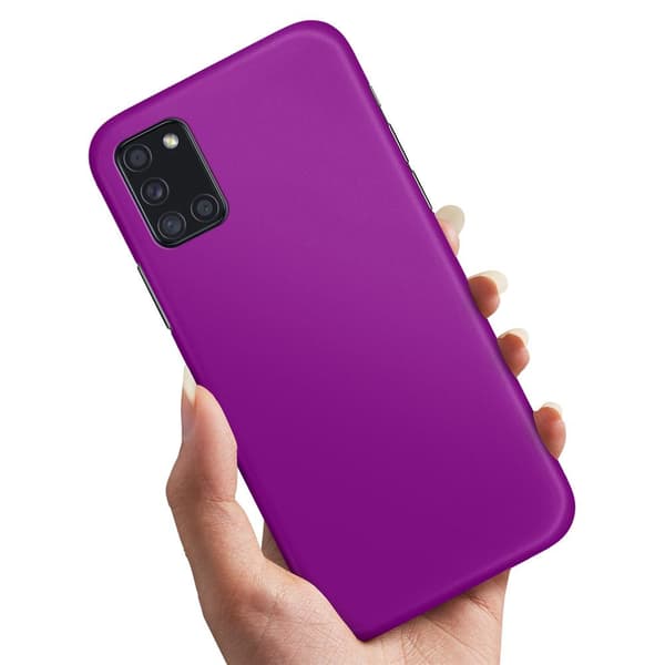 Samsung Galaxy A31 - Deksel/Mobildeksel Lilla