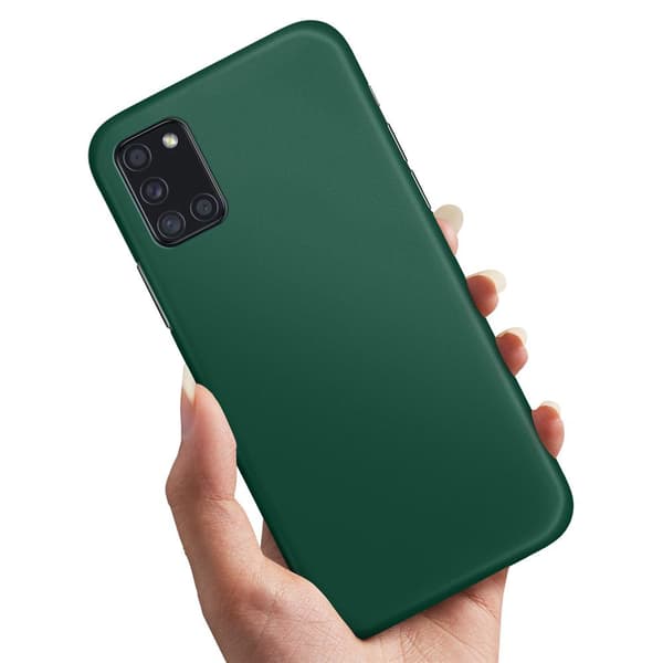 Samsung Galaxy A31 - Cover/Mobilcover Mørkgrøn