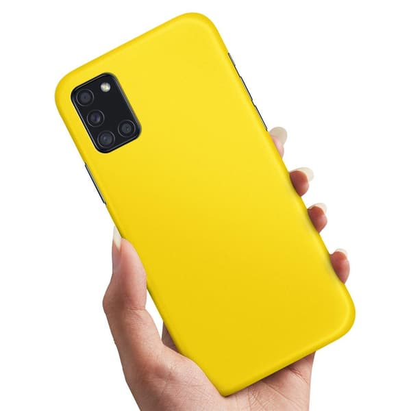 Samsung Galaxy A31 - Deksel/Mobildeksel Gul