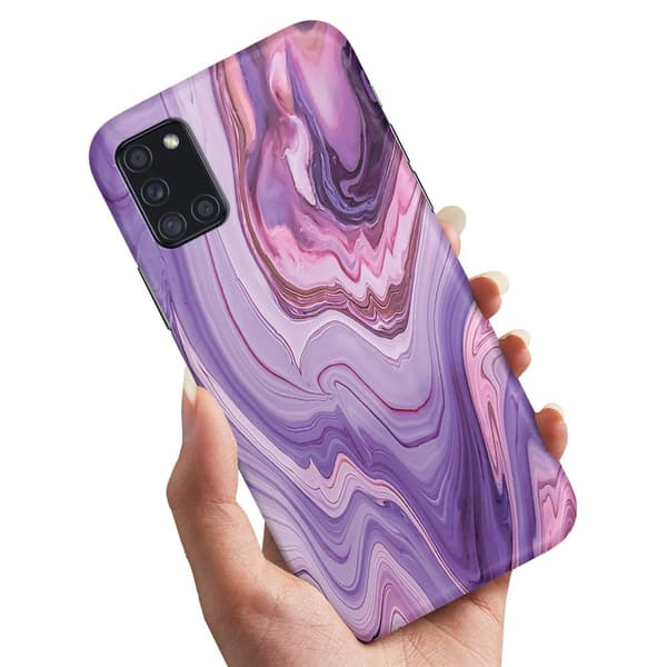 Samsung Galaxy A31 - Cover/Mobilcover Marmor