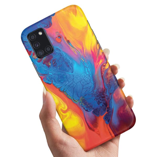 Samsung Galaxy A31 - Cover/Mobilcover Marmor