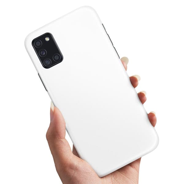 Samsung Galaxy A31 - Skal/Mobilskal Vit