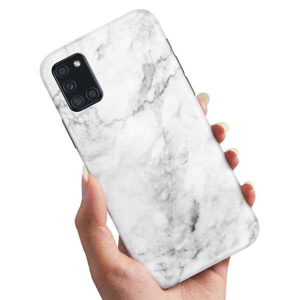 Samsung Galaxy A31 - Cover/Mobilcover Marmor
