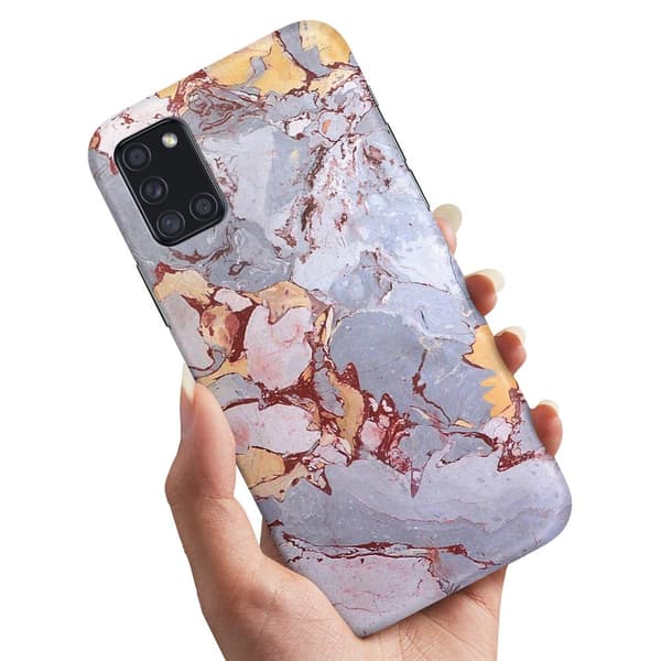 Samsung Galaxy A31 - Deksel/Mobildeksel Marmor