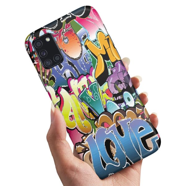 Samsung Galaxy A31 - Cover/Mobilcover Graffiti