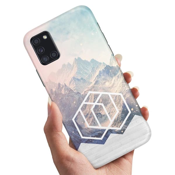 Samsung Galaxy A31 - Cover/Mobilcover Kunst Bjerg