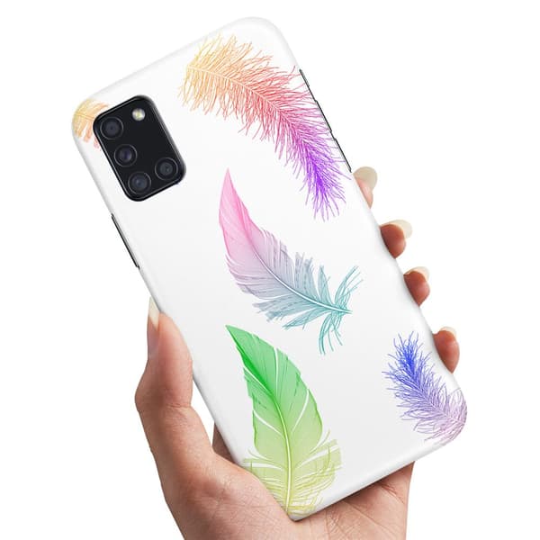 Samsung Galaxy A31 - Cover/Mobilcover Fjer