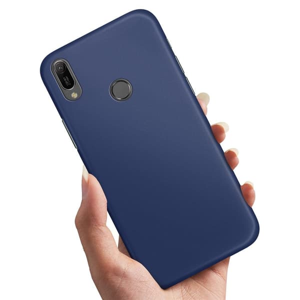 Samsung Galaxy A40 - Skal/Mobilskal Mörkblå