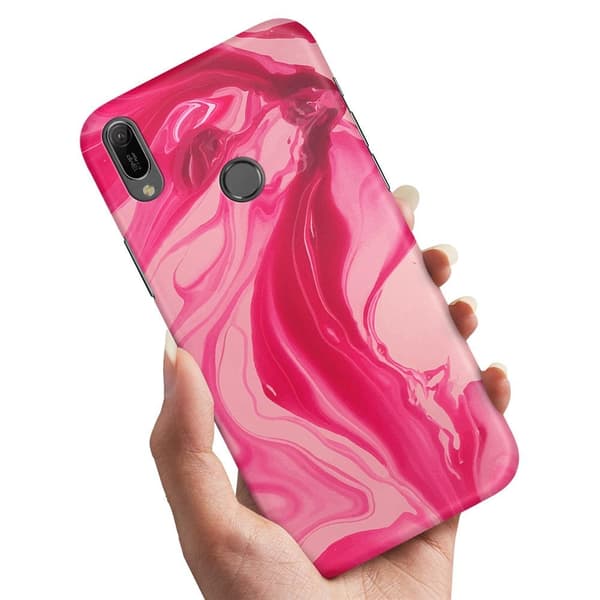 Samsung Galaxy A40 - Deksel/Mobildeksel Marmor