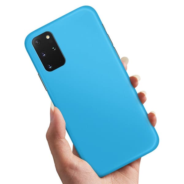 Samsung Galaxy A41 - Cover/Mobilcover Lysblå