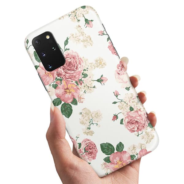 Samsung Galaxy A41 - Cover/Mobilcover Retro Blomster
