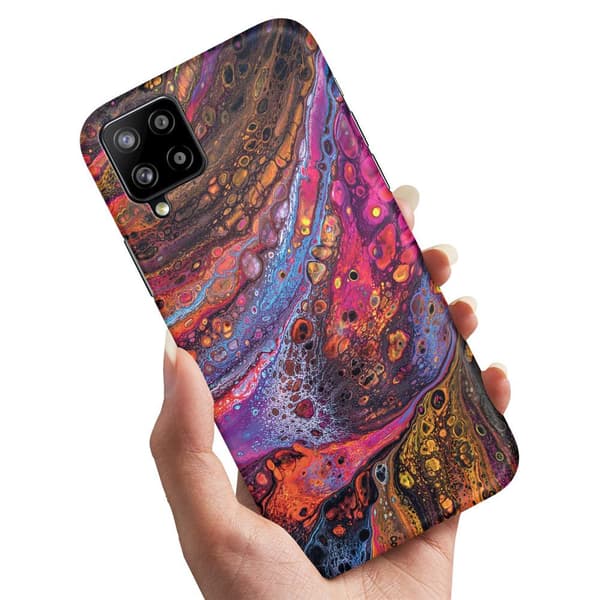 Samsung Galaxy A42 5G - Cover/Mobilcover Psykedelisk