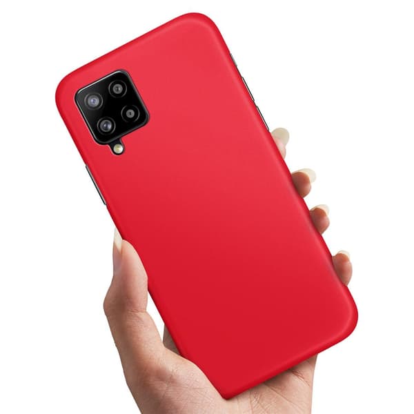Samsung Galaxy A42 5G - Cover/Mobilcover Rød