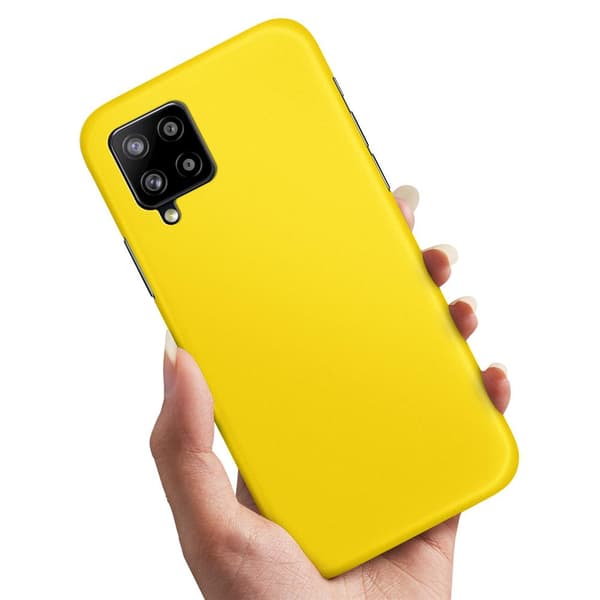 Samsung Galaxy A42 5G - Kuoret/Suojakuori Keltainen