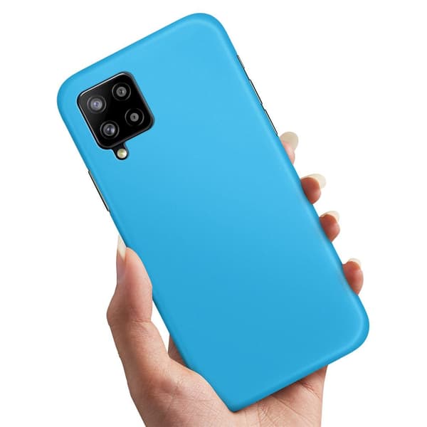 Samsung Galaxy A42 5G - Kuoret/Suojakuori Vaaleansininen