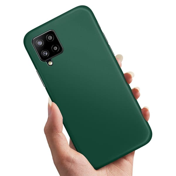 Samsung Galaxy A42 5G - Cover/Mobilcover Mørkgrøn