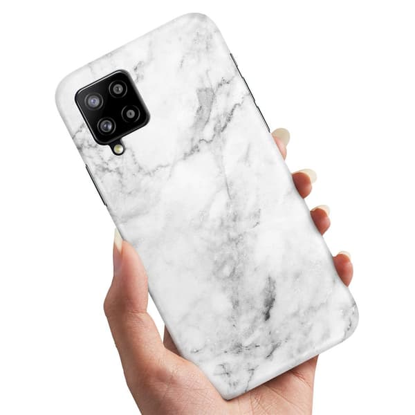 Samsung Galaxy A42 5G - Cover/Mobilcover Marmor