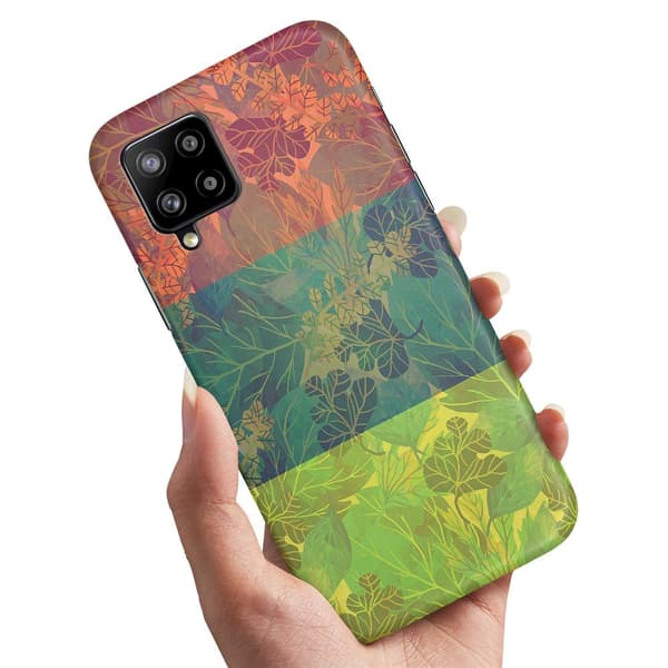 Samsung Galaxy A42 5G - Cover/Mobilcover Bladmønster
