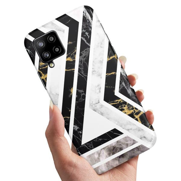Samsung Galaxy A42 5G - Cover/Mobilcover Skræv Mønster