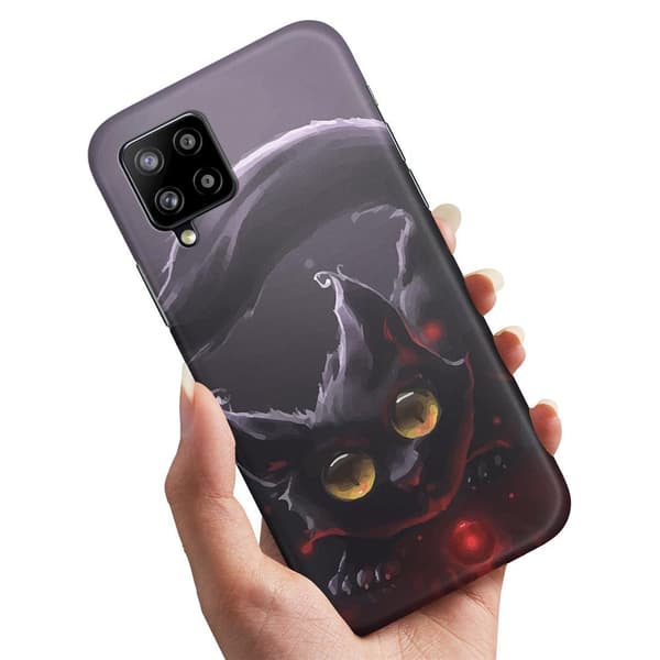 Samsung Galaxy A42 5G - Cover/Mobilcover Sort Kat