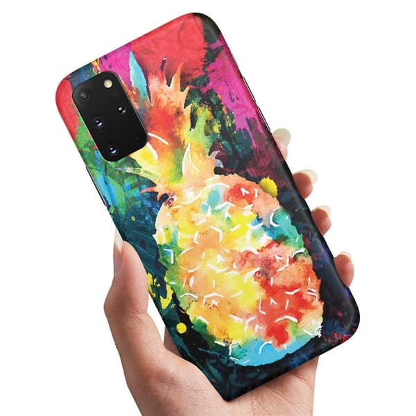 Samsung Galaxy A51 - Cover/Mobilcover Regnbue Ananas