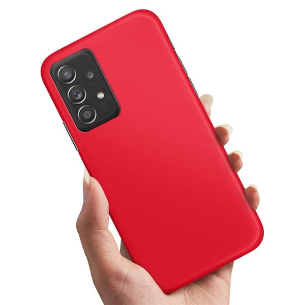 Samsung Galaxy A52/A52s 5G - Skal/Mobilskal Röd