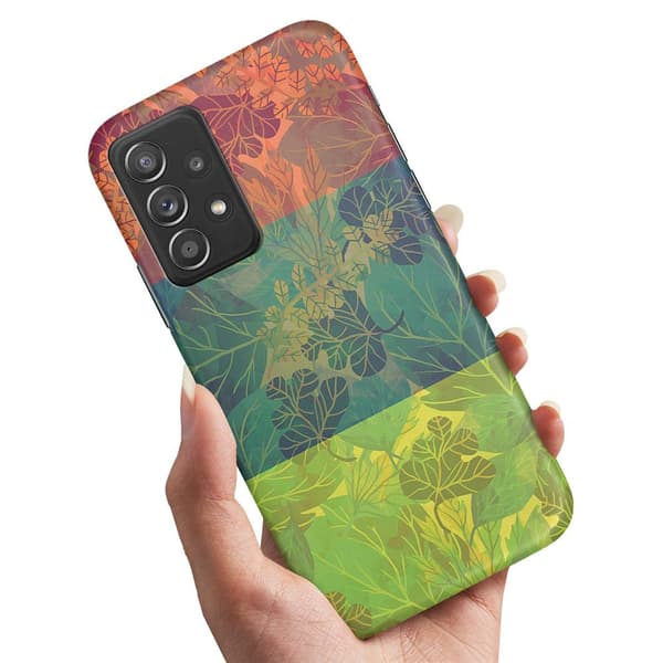 Samsung Galaxy A52/A52s 5G - Deksel/Mobildeksel Løvmønster