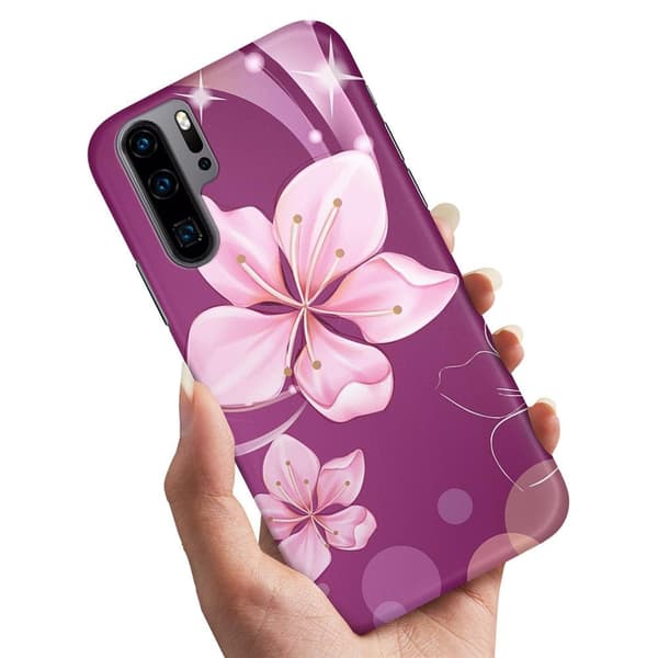 Samsung Galaxy Note 10 Plus - Cover/Mobilcover Hvid Blomst