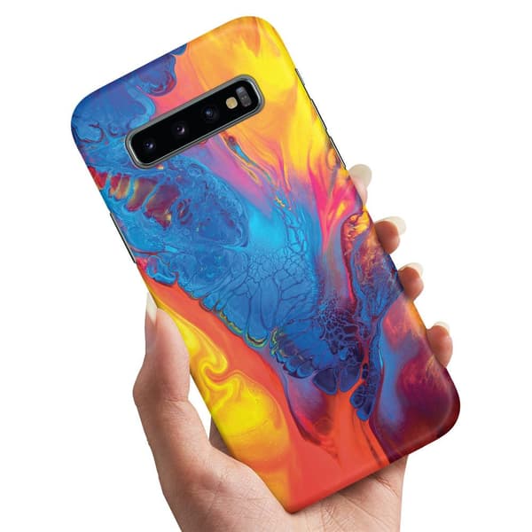 Samsung Galaxy S10 - Deksel/Mobildeksel Marmor