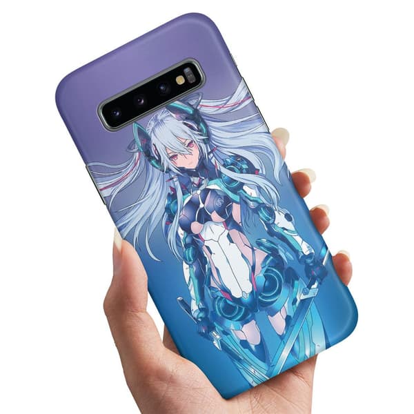 Samsung Galaxy S10 - Deksel/Mobildeksel Anime