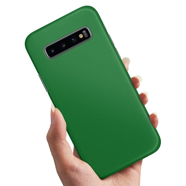 Samsung Galaxy S10 - Cover/Mobilcover Grøn