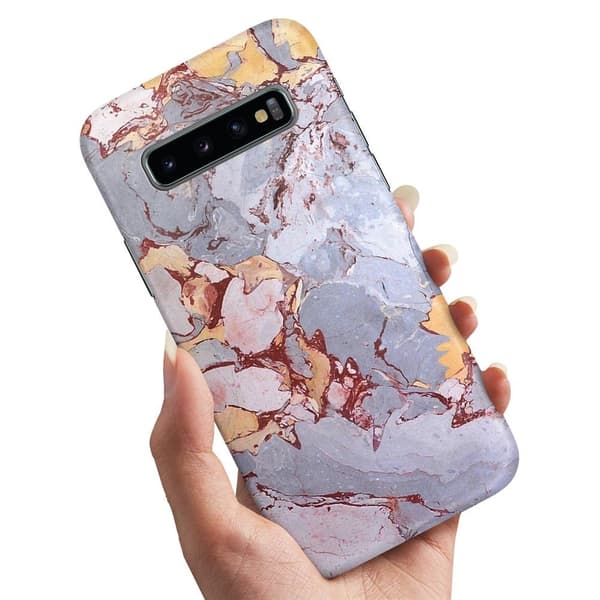 Samsung Galaxy S10 - Deksel/Mobildeksel Marmor