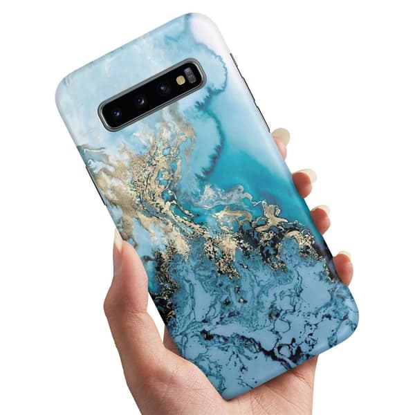 Samsung Galaxy S10 - Cover/Mobilcover Kunstmønster