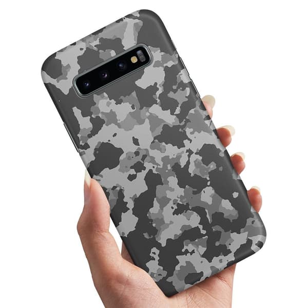 Samsung Galaxy S10 - Deksel/Mobildeksel Kamuflasje