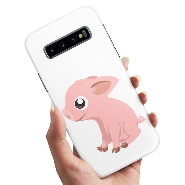 Samsung Galaxy S10 - Skal/Mobilskal Minigris