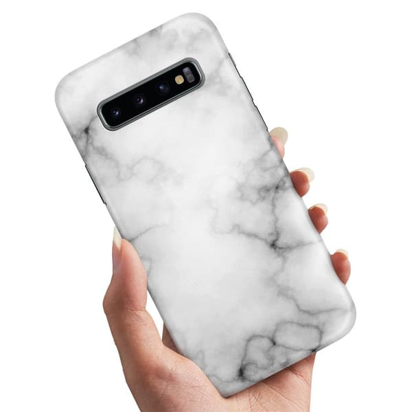 Samsung Galaxy S10 Plus - Kuoret/Suojakuori Marmori