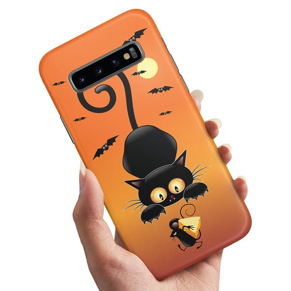 Samsung Galaxy S10 Plus - Cover/Mobilcover Kat og Mus