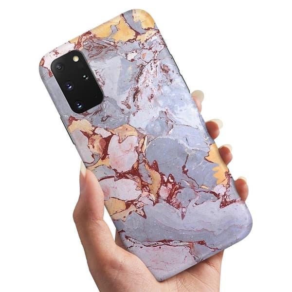 Samsung Galaxy S20 Plus - Cover/Mobilcover Marmor