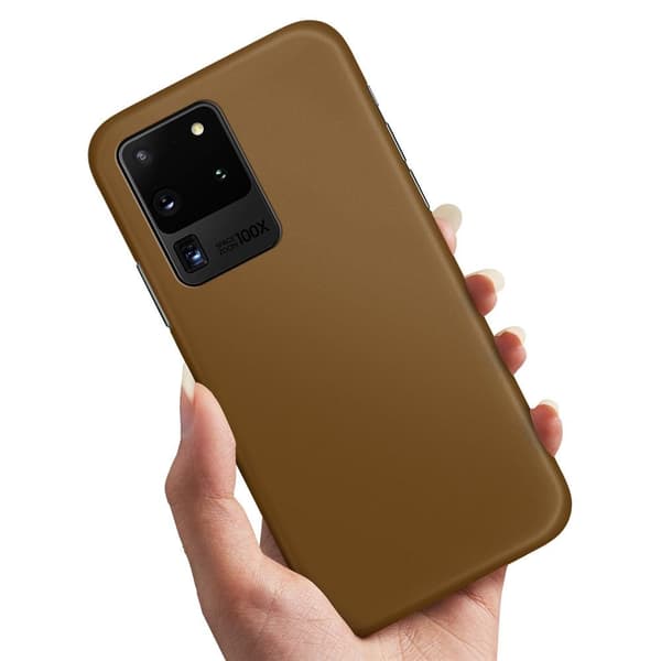 Samsung Galaxy S20 Ultra - Cover/Mobilcover Brun