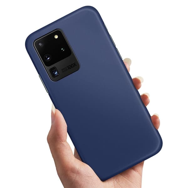Samsung Galaxy S20 Ultra - Kuoret/Suojakuori Tummansininen