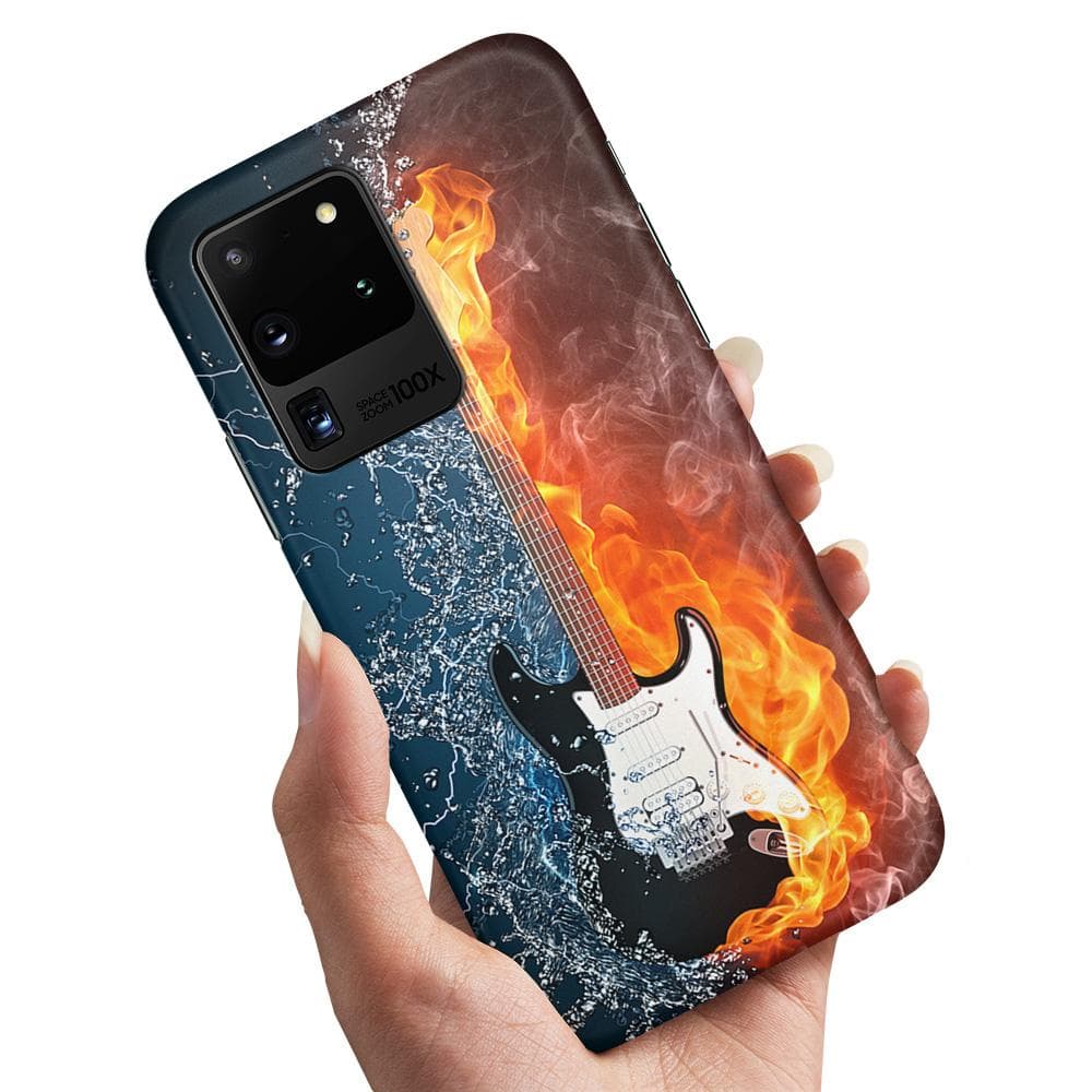 Samsung Galaxy S20 Ultra - Skal / Mobilskal Vatten & Eld Gitarr
