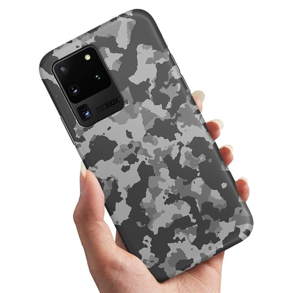Samsung Galaxy S20 Ultra - Deksel/Mobildeksel Kamuflasje