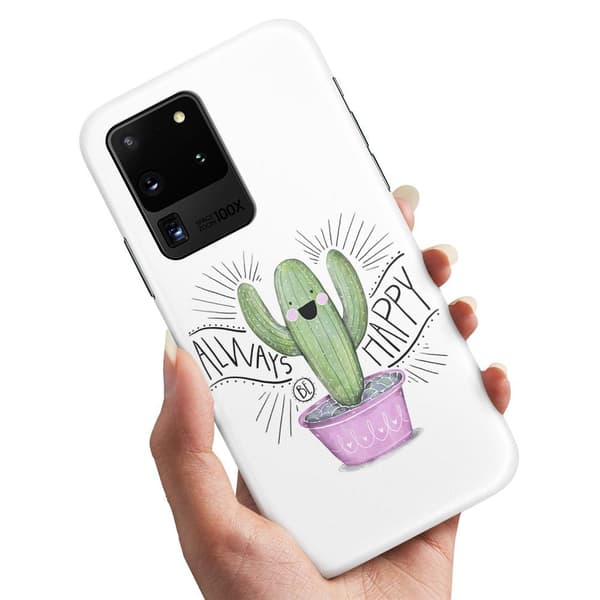 Samsung Galaxy S20 Ultra - Skal/Mobilskal Happy Cactus