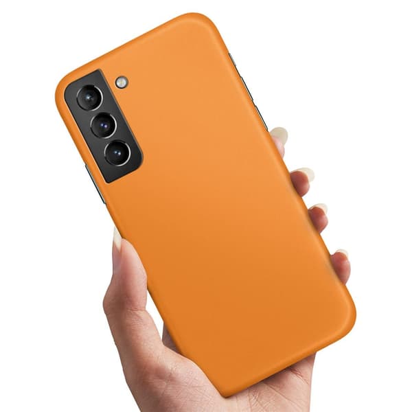 Samsung Galaxy S21 - Deksel/Mobildeksel Oransje