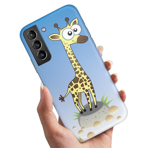 Samsung Galaxy S21 - Skal/Mobilskal Tecknad Giraff