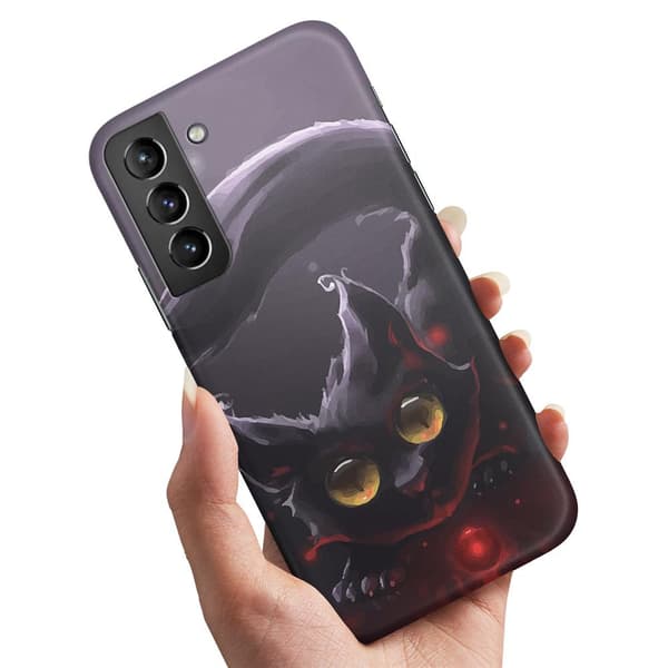 Samsung Galaxy S21 - Cover/Mobilcover Sort Kat