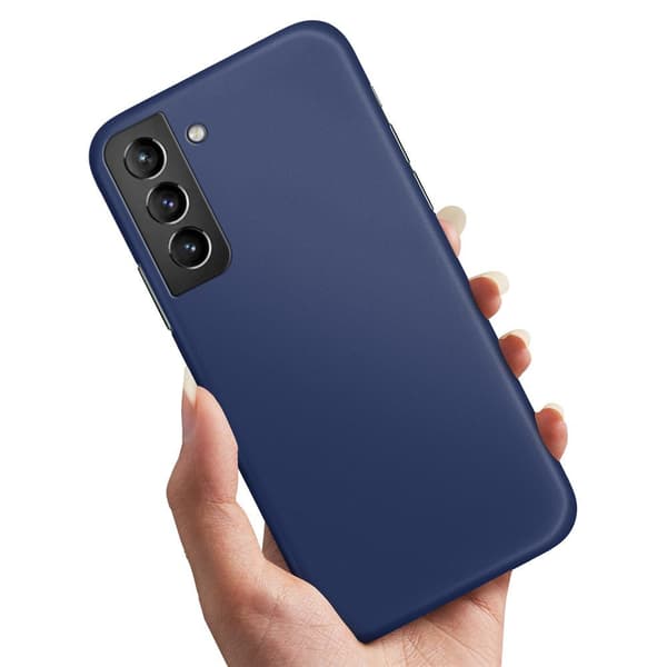 Samsung Galaxy S21 FE 5G - Deksel/Mobildeksel Mørkblå